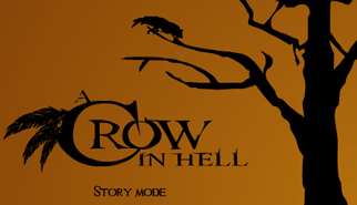 A Crow in Hell: tragitto, ostacoli, animali, uccelli, corvo
