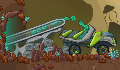 Miniera Spaziale - Alien Truck: truck, carico, tragitto