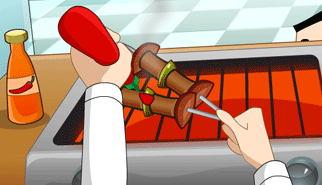 Bar-B-Que: cooking, barbecue, ristorante, bancone