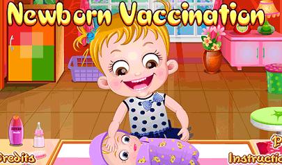 Gioca a Baby Hazel Newborn Vaccination