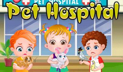 Gioca a Baby Hazel Pet Hospital