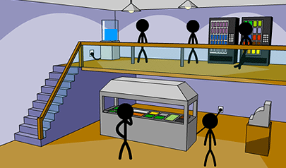 Causality Story - Part 1: stickman, ragionamento, eventi, causality, punta e clicca