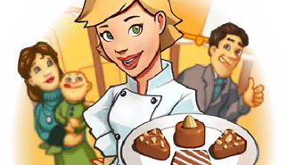 Chocolate Shop Frenzy: bancone, cooking, torte, dolci, pasticcere