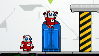 Chronotron: avventura logica, uscita, robot