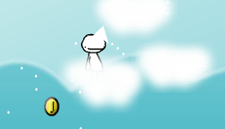 Cloud Climber: salita, nuvole, stickman, disegnati, salto piattaforme
