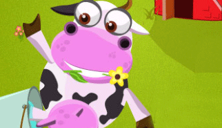 La Mucca - Crazy Cow: percorso frecce, animali, mucche