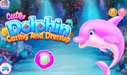Cute Dolphin Caring and Dressup