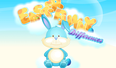 Easter Bunny Differences: pasqua, differenze, conigli, bambini