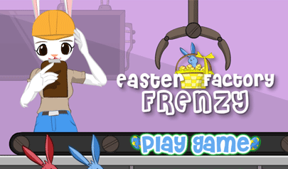 Cesti Pasquali - Easter Factory Frenzy: pasqua, fabbrica, nastro tarsportatore