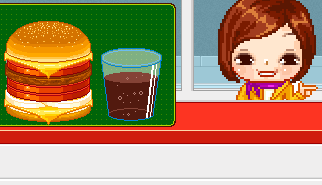 Fast Food: bancone, cooking, fastfood, hamburger