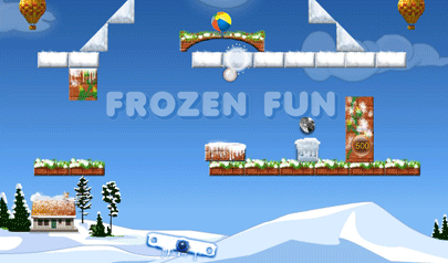 Frozen Fun: arkanoid, invernali