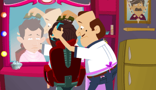 Dal Barbiere - Funny Salon: naughty, parrucchiere