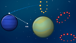 Golf Spaziale - Gravitee 2: golf, spazio, gravity game