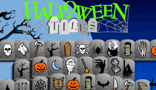 Halloween Tiles - Mah Jongg: halloween, mahjong