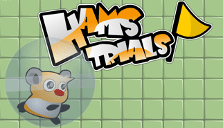 Hams Trials: animali, criceti, bandierina, uscita