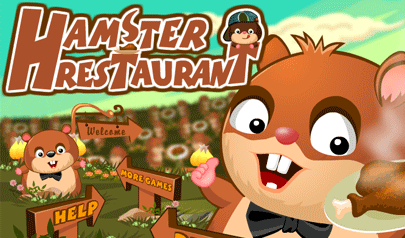 Ristorante nel Bosco - Hamster Restaurant: ristorante, animali, criceti, cameriera