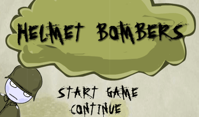 Helmet Bombers: cannone, soldati