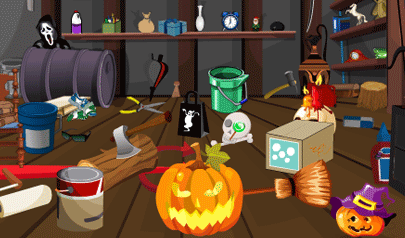 Halloween - Oggetti Nascosti: aguzza vista, elementi nascosti, halloween