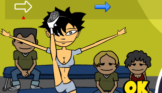 High School Cheerleader: dance dance revolution, cheerleader, due giocatori
