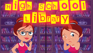 High School Library: naughty, biblioteca, libreria