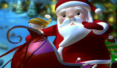 Holiday Elf Toss: tiro, natale, babbo natale
