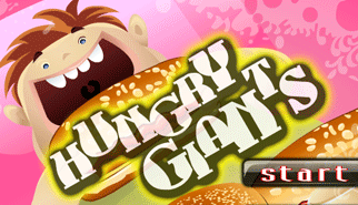 Hungry Giants: panini, hamburger, bancone, cooking, fastfood