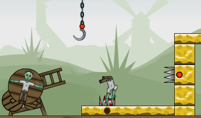 Zombie Splatter - Impale: zombie, splatter, tiro, cannone, fisica