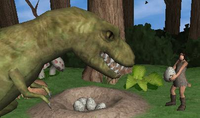 Gioca a Frittata Preistorica - Jurassic Omelette