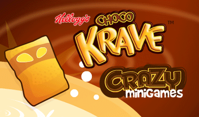 Kellogg's Choco Krave - Crazy Minigames: minigames, minigiochi
