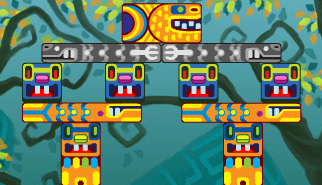 Maya Blocks: equilibrio, bilanciamento, totem