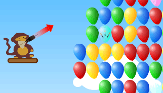 More Bloons: bloons, palloncini, animali, scimmie