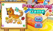 Pets Coloring Game