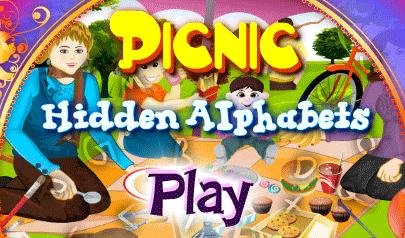 Gioca a Picnic - Alfabeto Nascosto