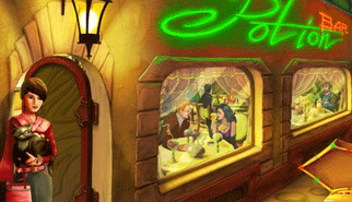 Potion Bar: pozioni, bancone, bar, magia