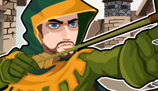 Robin Hood - Robin to the Rescue: arco, tiro, bersaglio