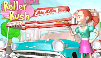 Roller Rush: cameriera, fastfood