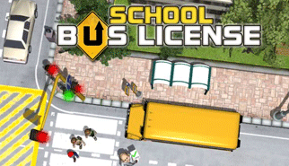 School Bus License: patente, scuola guida, parcheggio