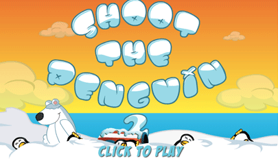 Shoot the Penguin 2: tiro, cannone, fisica, neve, orsi, pinguini