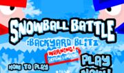 Snowball Battle - Backyard Blitz