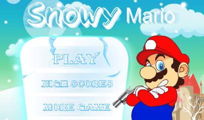 Gioca a Snowy Mario