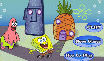 Spongebob and the Balls: spongebob, pang, cartoons