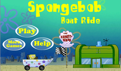 Spongebob Boat Ride: spongebob, cartoons, tragitto