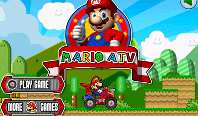 Super Mario ATV: moto, tragitto, super mario, stelle, motori