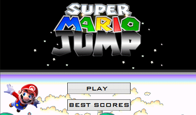 Super Mario Jump: salita, super mario, monete