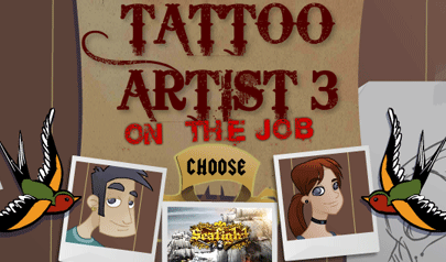 Tattoo Artist 3: tatuaggi, disegno col mouse, 