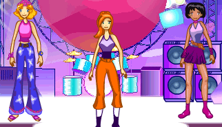 Totally Spies Dance: dance dance revolution