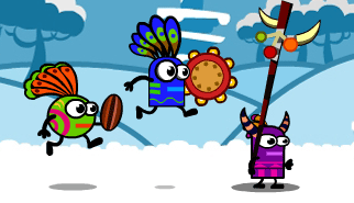Tribu in Lotta - Totem Breaker: totem, cannone, catapulta