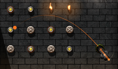 Treasure Cannon: cannone, tiro