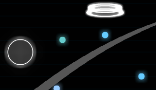 Warp Shot: fisica, gravity game