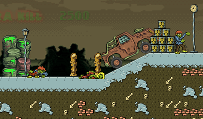Terra di Zombie - Across Zombieland: zombie, truck, tragitto, splatter